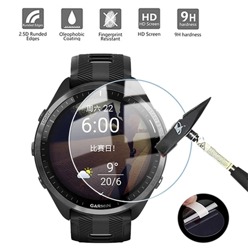 Tempered Glass For Garmin Fore - Tempered Glass Screen 9H avaliação e preço