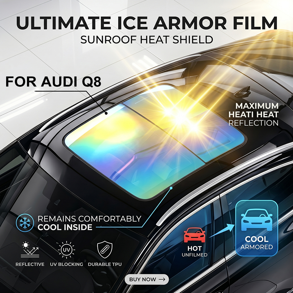 For Audi Q8 4M 2018-2025 7.5mi - Anti Blue Light Film avaliação e preço