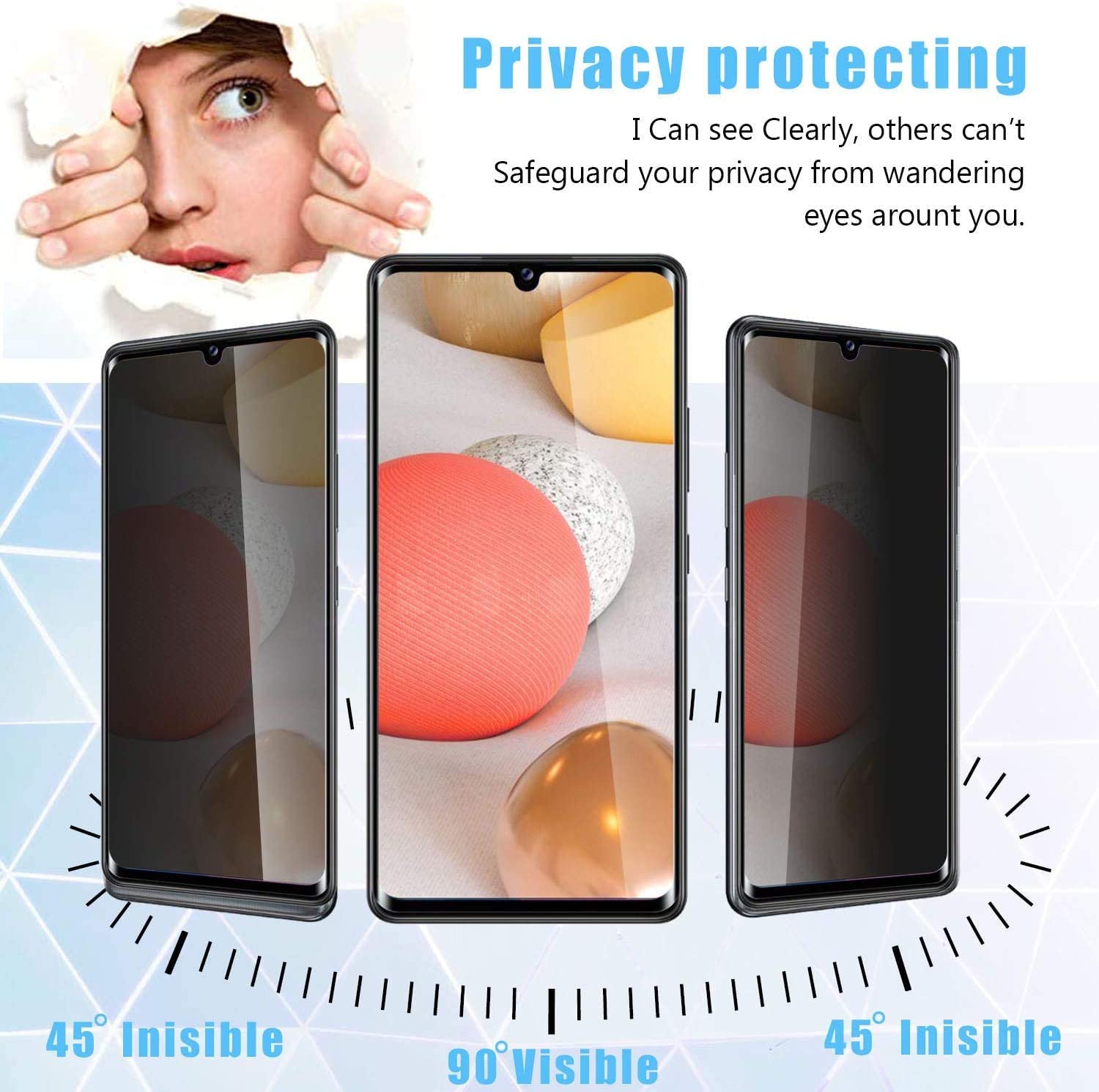 [2 Pack]Galaxy A15 5G Privacy  - Privacy Filter 2Pack avaliação e preço