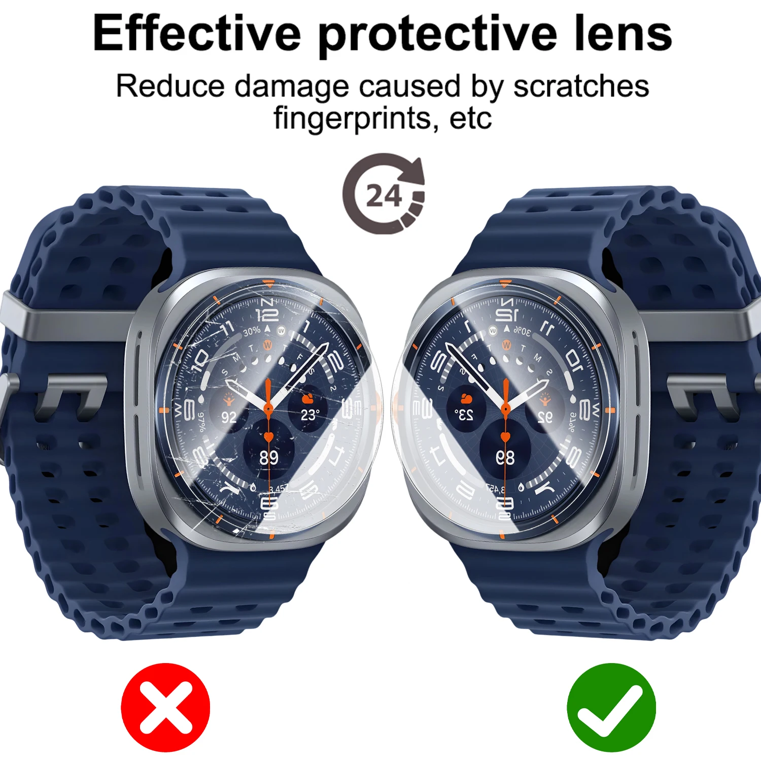 For Samsung Galaxy Watch Ultra - Glass Protector Auto avaliação e preço