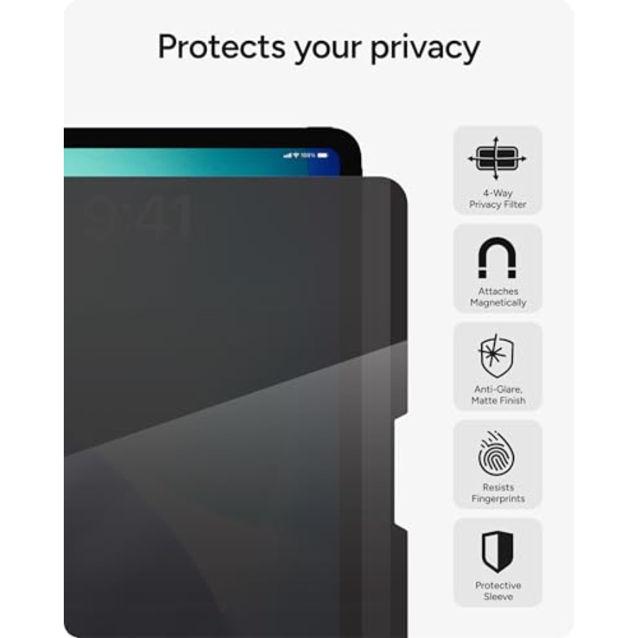 Privacy Filter for iPad 11 A16 - Matte Anti Glare Screen avaliação e preço