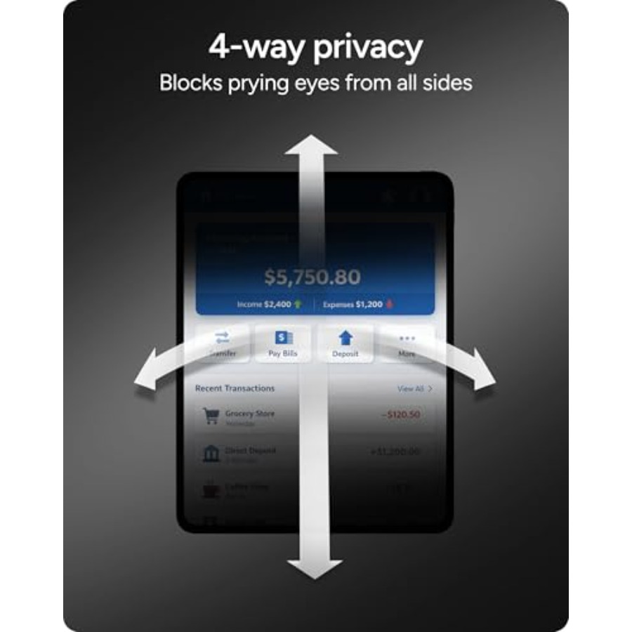 Privacy Filter for iPad 11 A16 - Matte Anti Glare Screen avaliação e preço