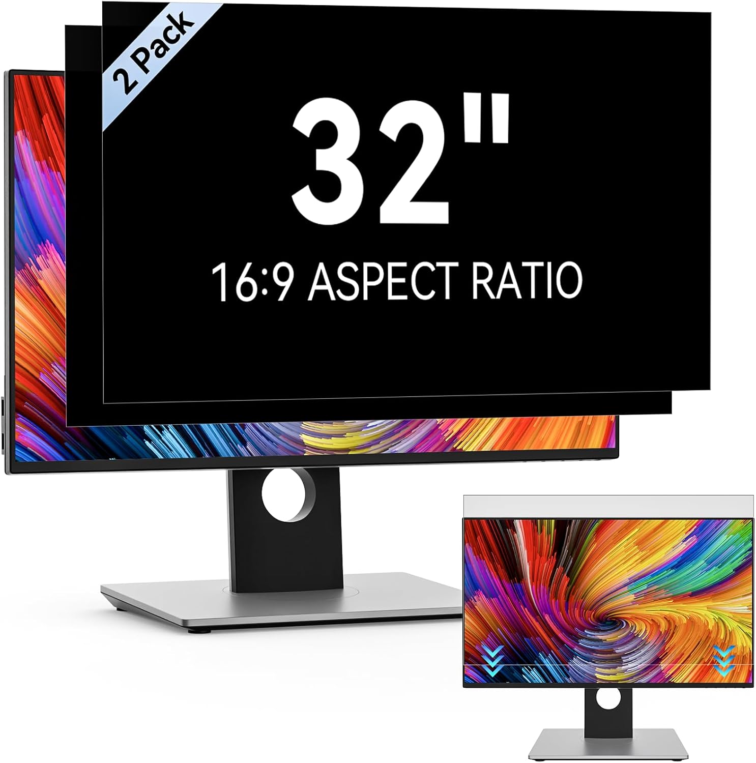 [2 Pack]32 Inch Computer Priva - Privacy Filter 2Pack avaliação e preço