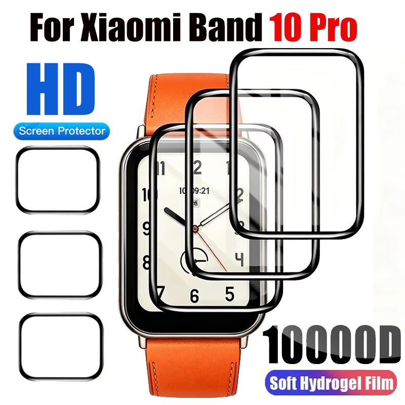 1-5PCS For Xiaomi Mi band 10 P - Hydrogel Screen Protector avaliação e preço