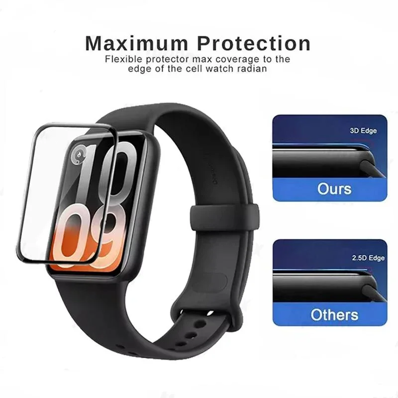 1-5PCS For Xiaomi Mi band 10 P - Hydrogel Screen Protector avaliação e preço