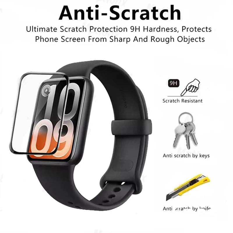 1-5PCS For Xiaomi Mi band 10 P - Hydrogel Screen Protector avaliação e preço
