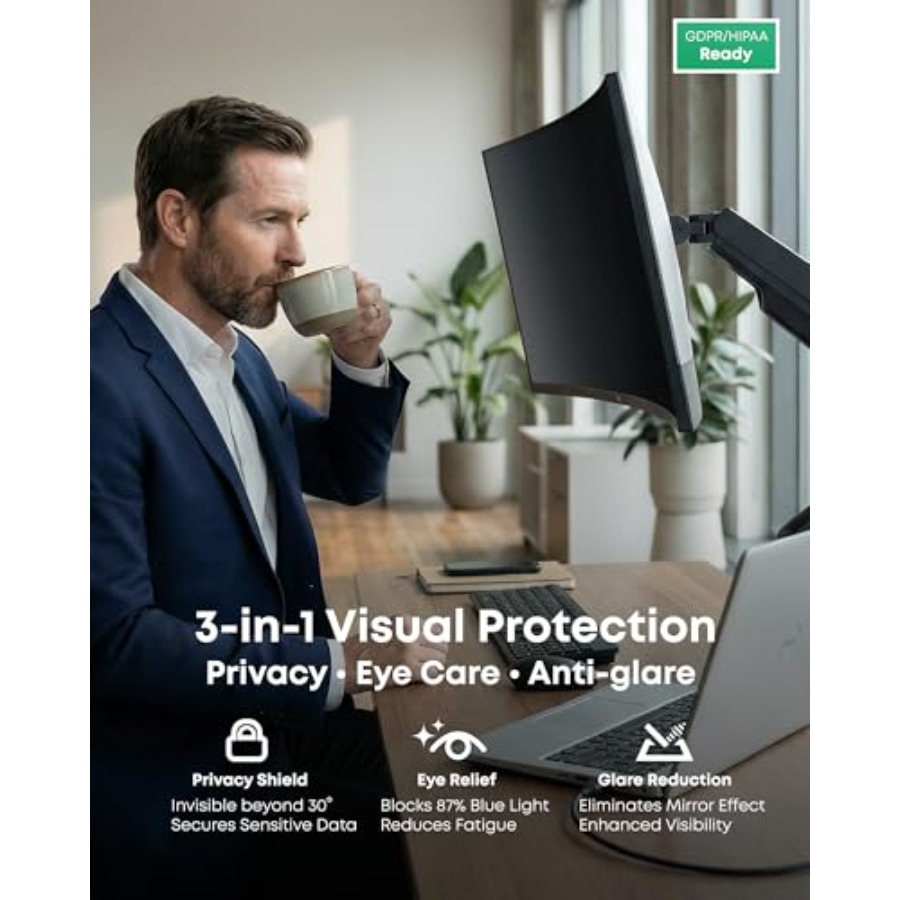 2-Pack 27 Inch Computer Privac - Privacy Filter 2Pack avaliação e preço