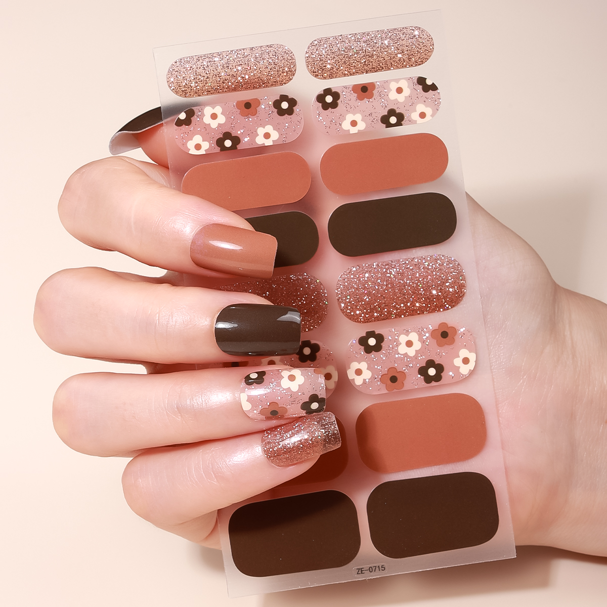 16tips DIY Baking-Free Nail St - Full Cover Adhesive avaliação e preço