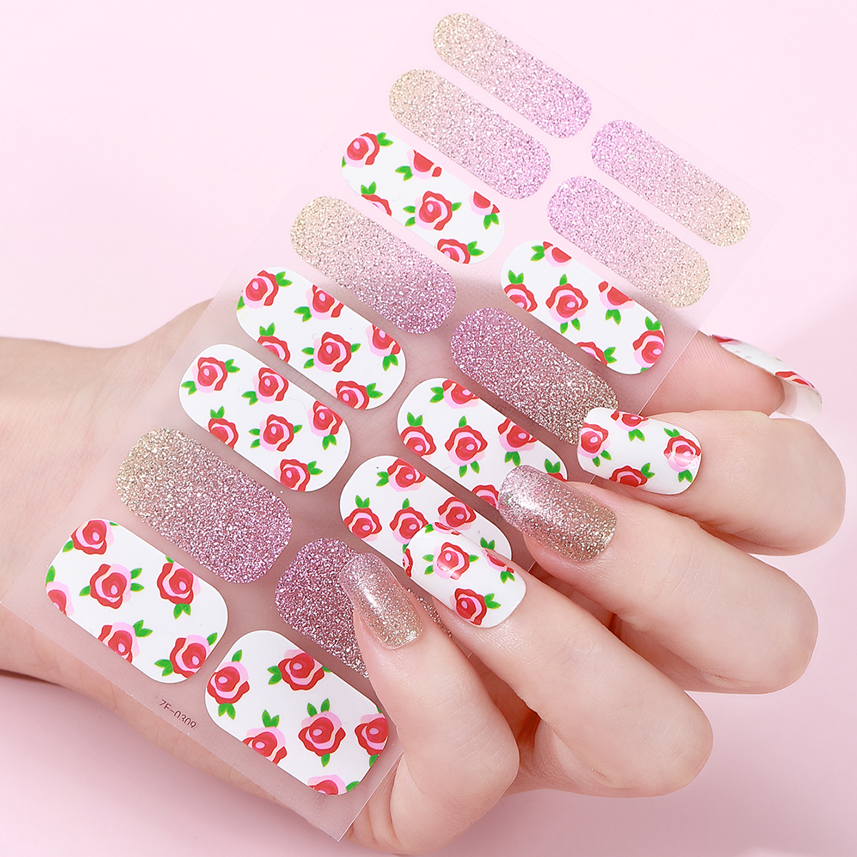 16tips DIY Baking-Free Nail St - Full Cover Adhesive avaliação e preço