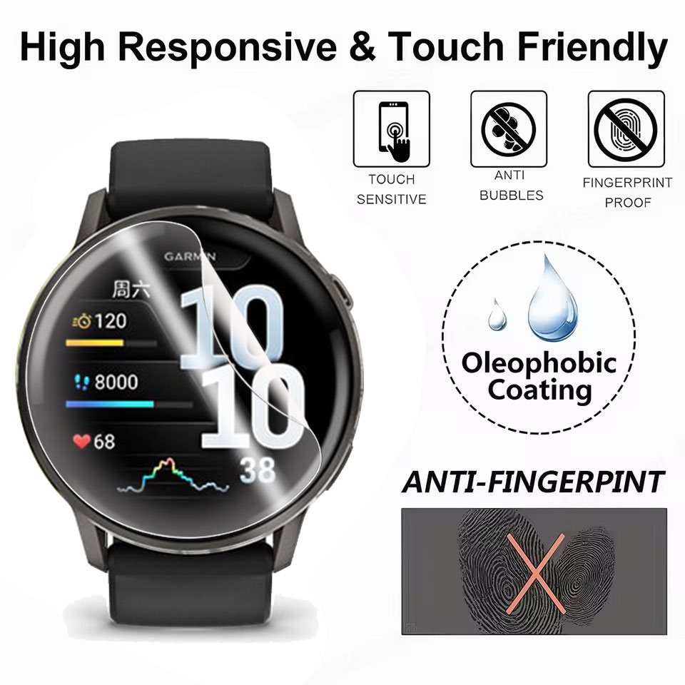 Soft Hydrogel Film For Garmin  - Hydrogel Screen Protector avaliação e preço