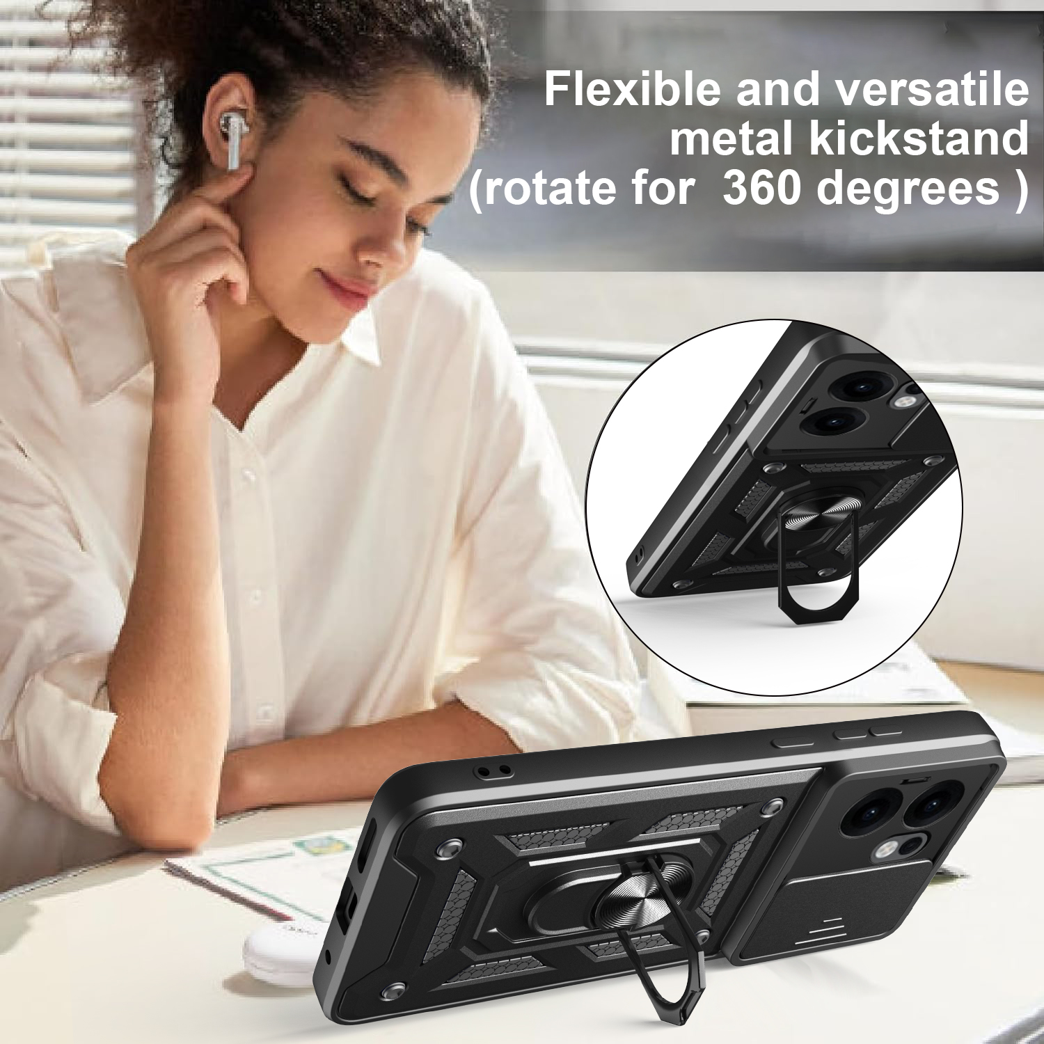 Armor Funda For OPPO Reno 13F  - Camera Lens Protector avaliação e preço
