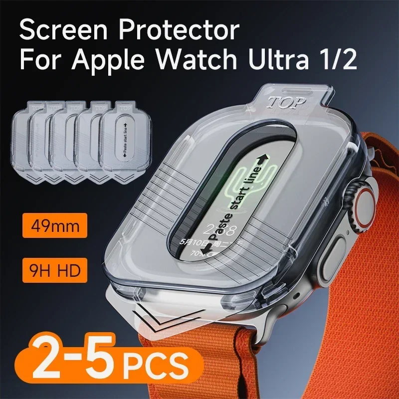1-5Pcs High Definition 9H Temp - Tempered Glass Screen 9H avaliação e preço