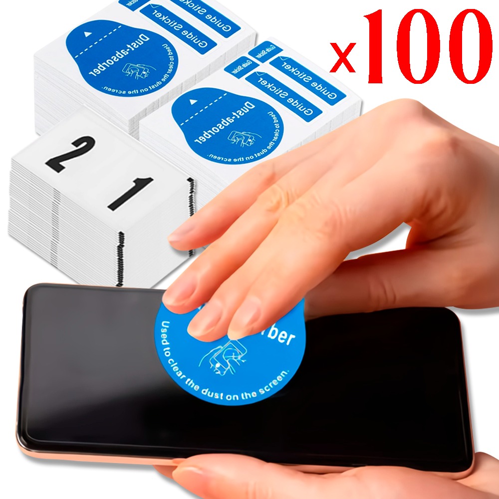 100/1Pcs Dust Removal Mobil Ph - Dust Removal Sticker avaliação e preço