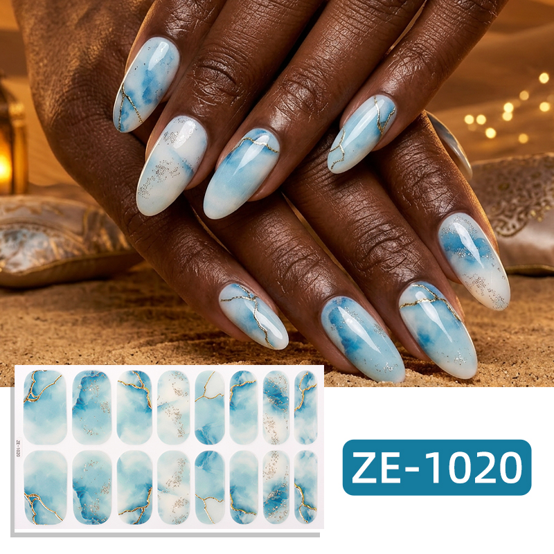 16Tips Glitter Marble Full Cov - Full Cover Adhesive avaliação e preço