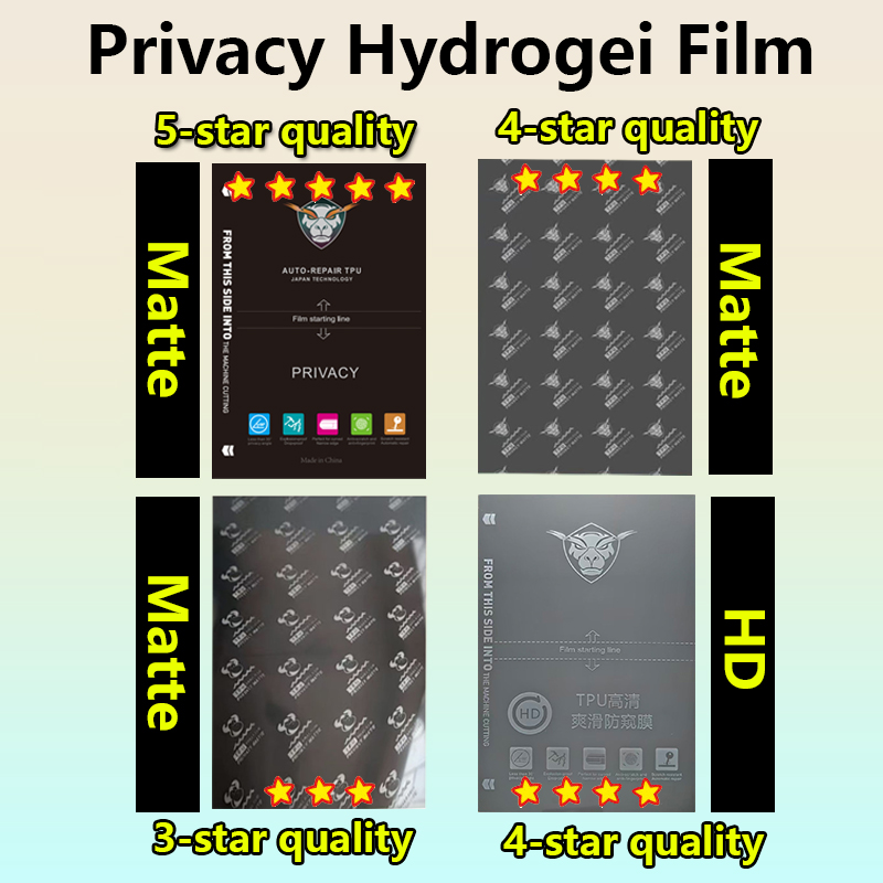 5/50Pcs Matte/Clear Flexible H - Flexible Tpu Film avaliação e preço