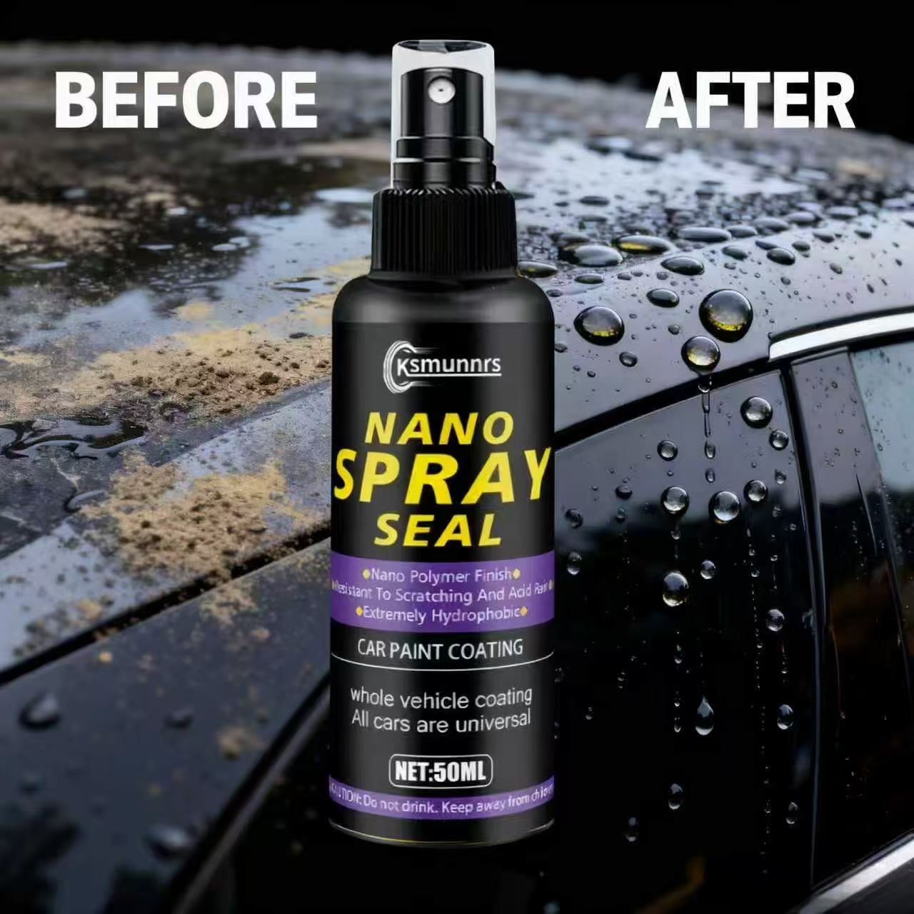 Ksmumnrs Nano Spray Seal 50ML  - Nano Liquid Coating avaliação e preço