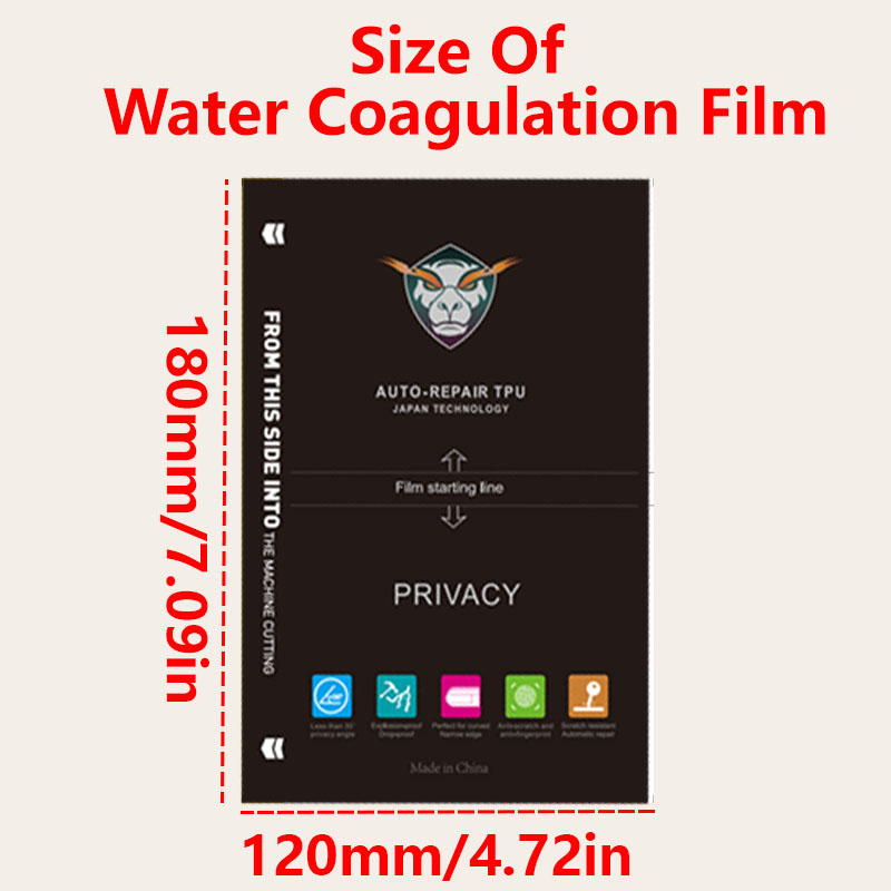 5/25/50/100PCS Privacy Matte P - Flexible Tpu Film avaliação e preço