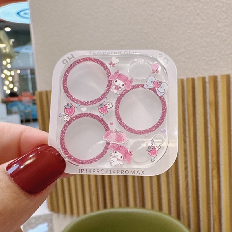 Sanrio Hello Kitty Kuromi Glit - Tempered Glass Screen 9H avaliação e preço