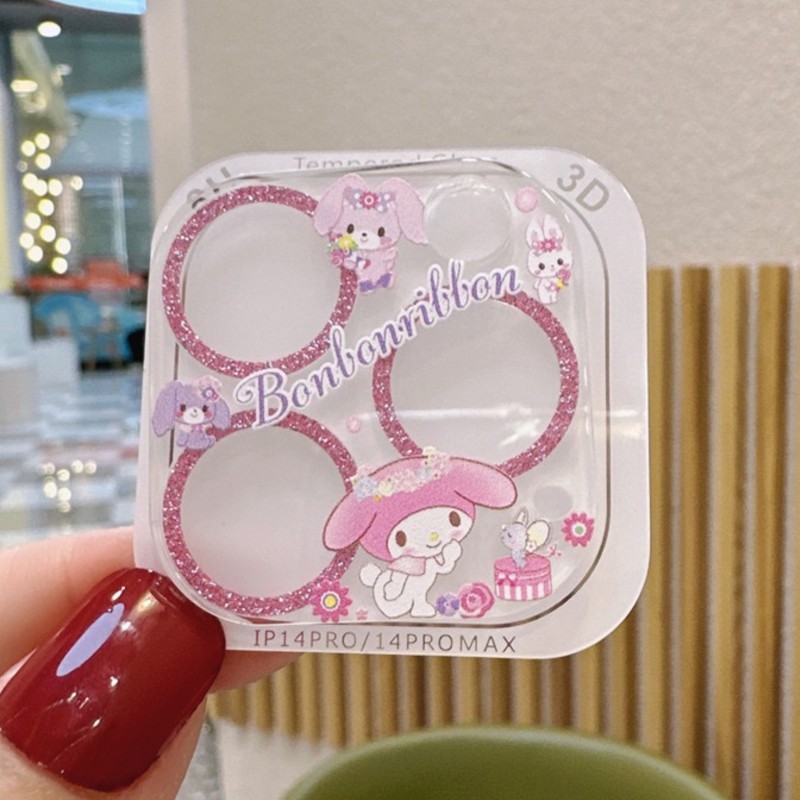 Sanrio Hello Kitty Kuromi Glit - Tempered Glass Screen 9H avaliação e preço