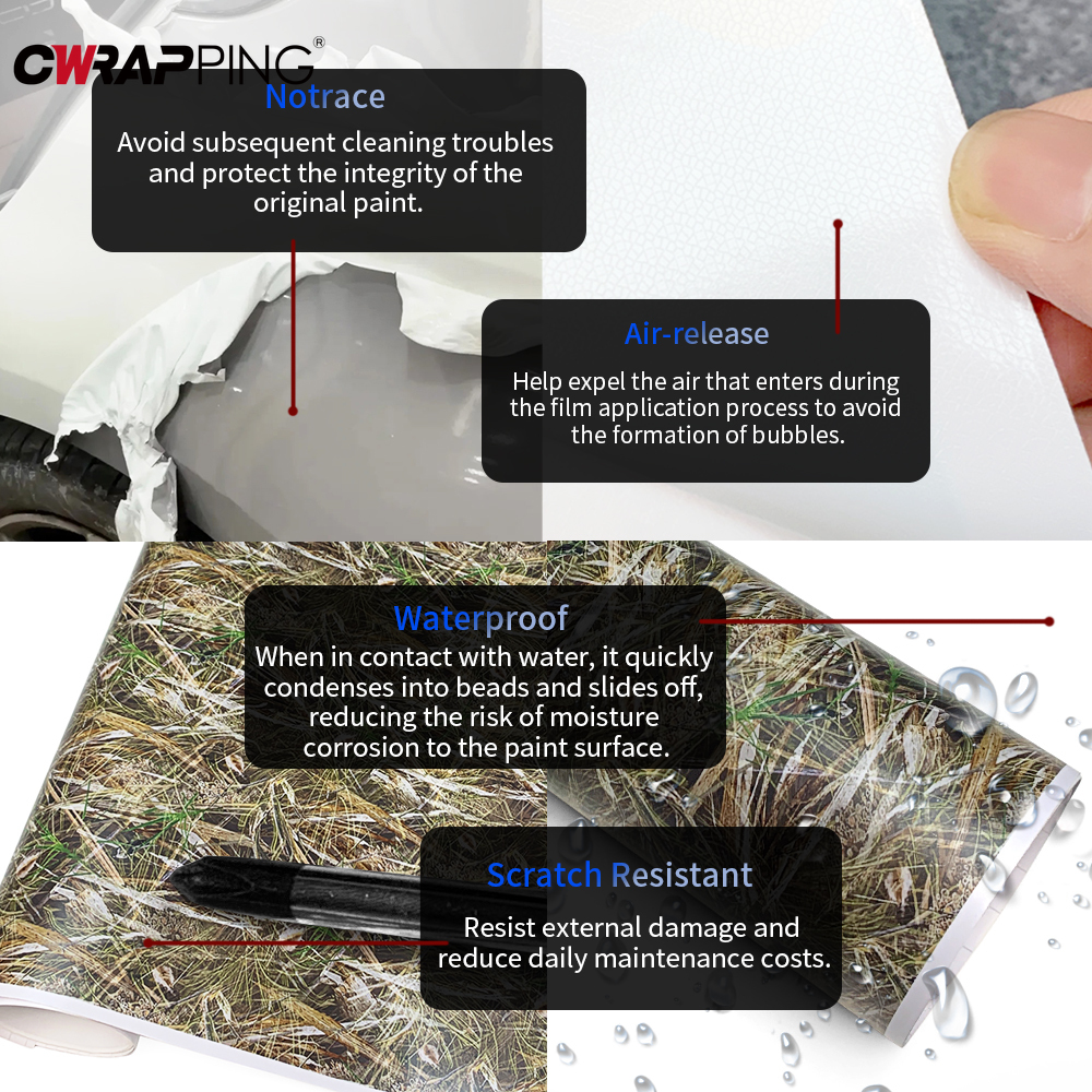 Leaf Camouflage Stickers for C - Full Cover Adhesive avaliação e preço