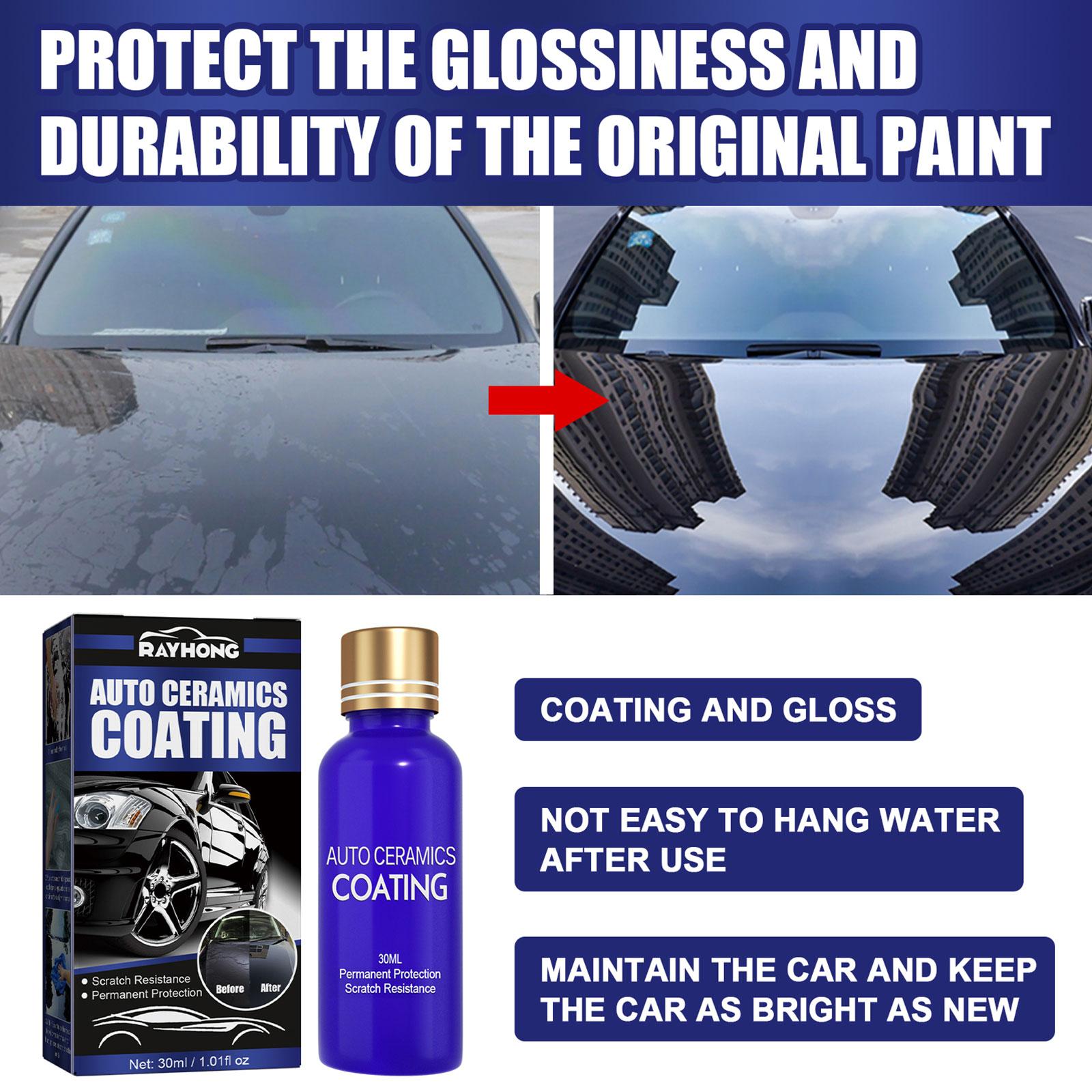 30ML 9H Car Liquid Ceramic Coa - Nano Liquid Coating avaliação e preço