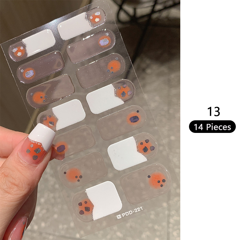 Baking-free Pink Nail Stickers - Full Cover Adhesive avaliação e preço