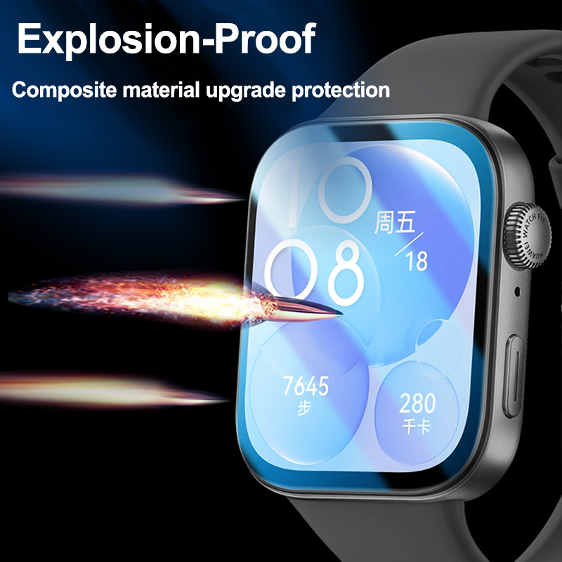 Soft Glass For Huawei Watch Fi - Smartwatch Screen Film avaliação e preço