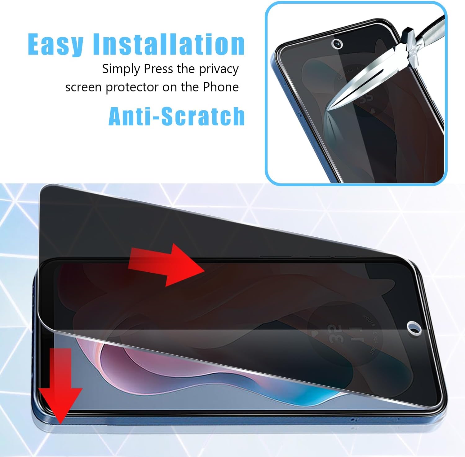 2 PACK Privacy Filter Tempered - Privacy Filter 2Pack avaliação e preço