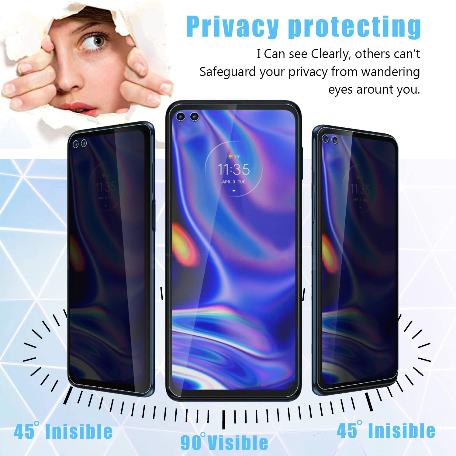 [2 PACK] Privacy Filter Temper - Privacy Filter 2Pack avaliação e preço