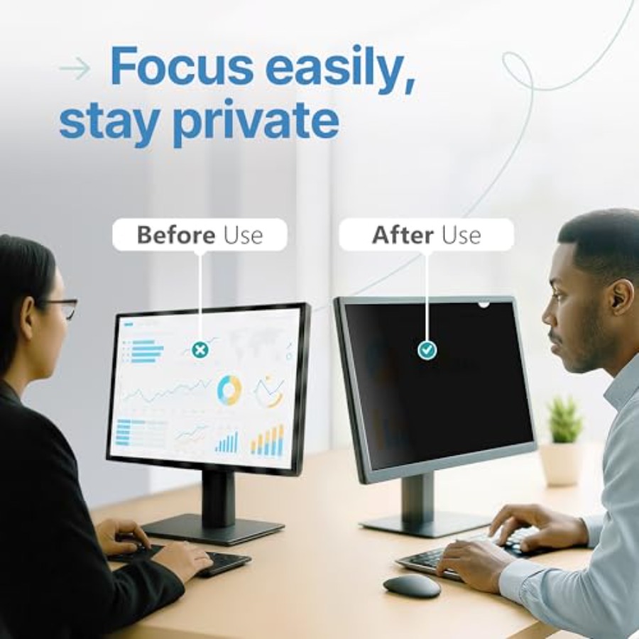 2 Pack 22 Inch 16:9 Privacy Sc - Privacy Filter 2Pack avaliação e preço
