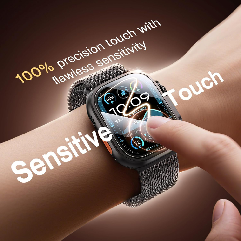 Tempered Glass For Apple Watch - Screen Alignment Tool avaliação e preço