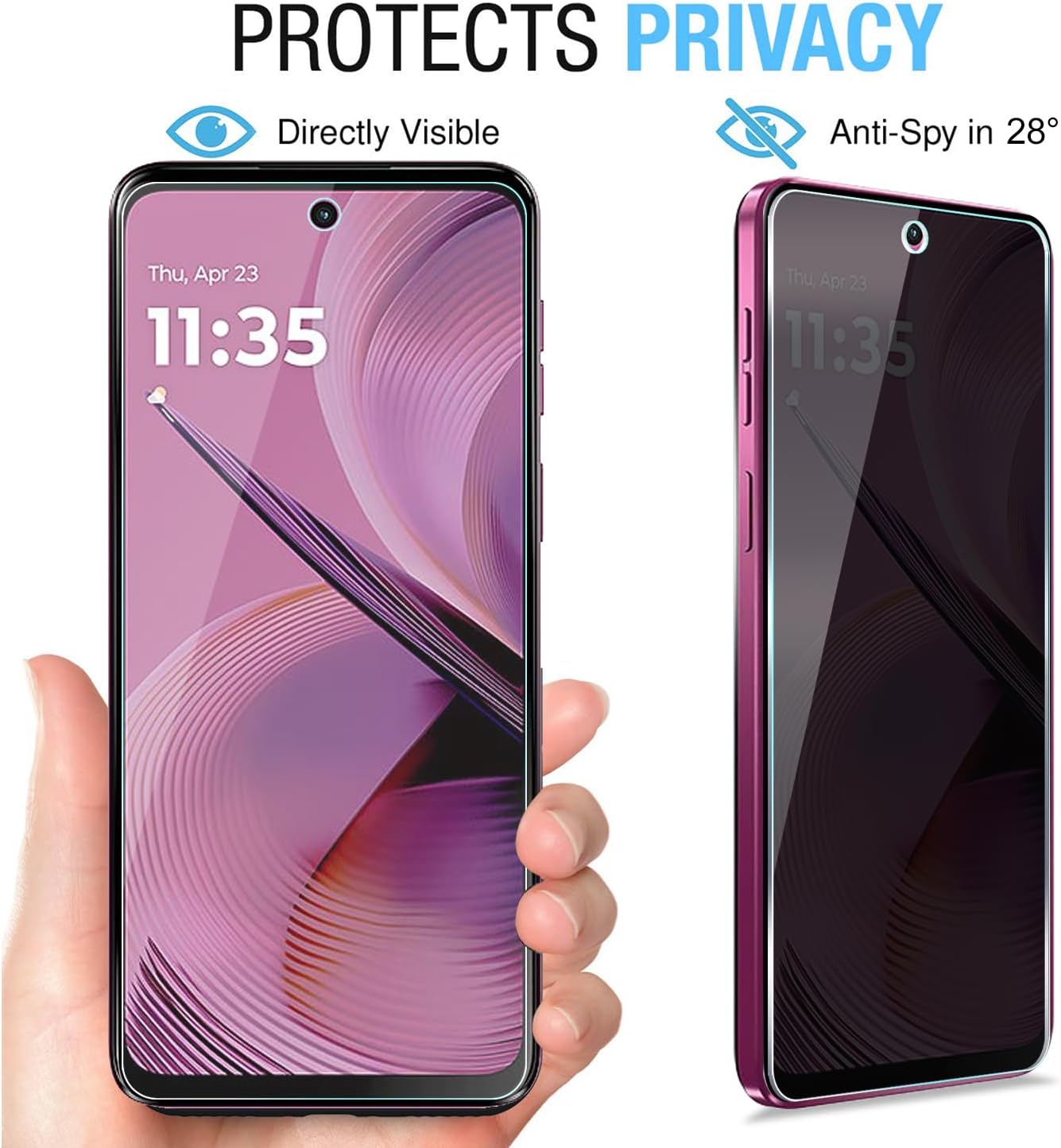 [2 Pack] For Moto G 5G 2025 Pr - Privacy Filter 2Pack avaliação e preço
