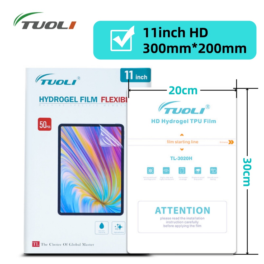 TUOLI 10pcs Universal Tablets  - Screen Protector Cutter avaliação e preço