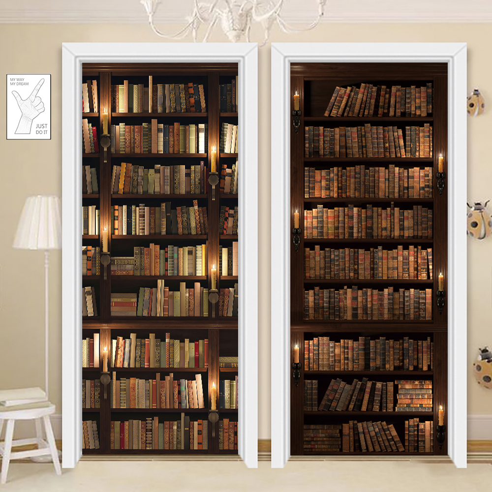 Europe Wooden Door Living Room - Full Cover Adhesive avaliação e preço