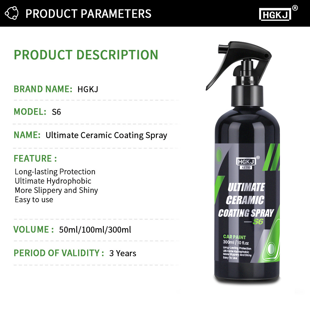 Ceramic Coating For Auto Paint - Oleophobic Coating Spray avaliação e preço