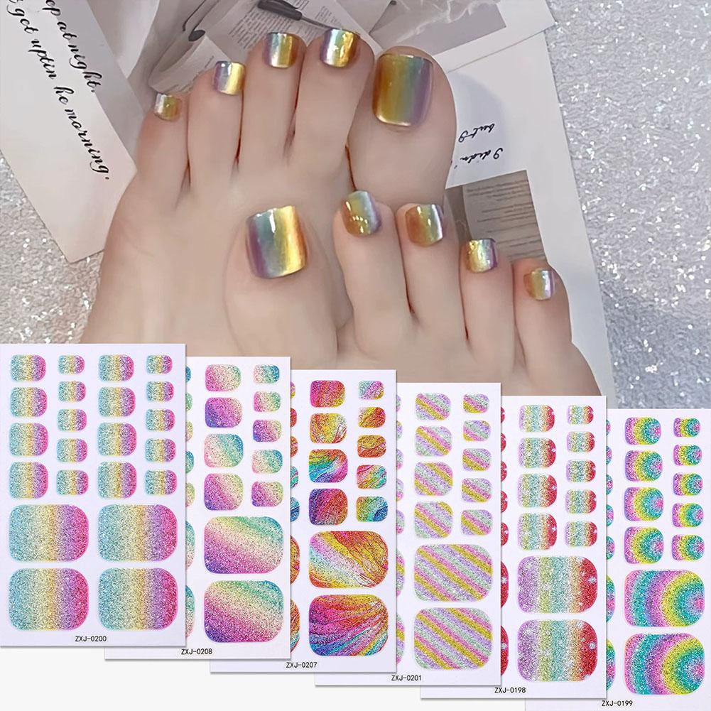 Rainbow Glitter Color Self-adh - Full Cover Adhesive avaliação e preço