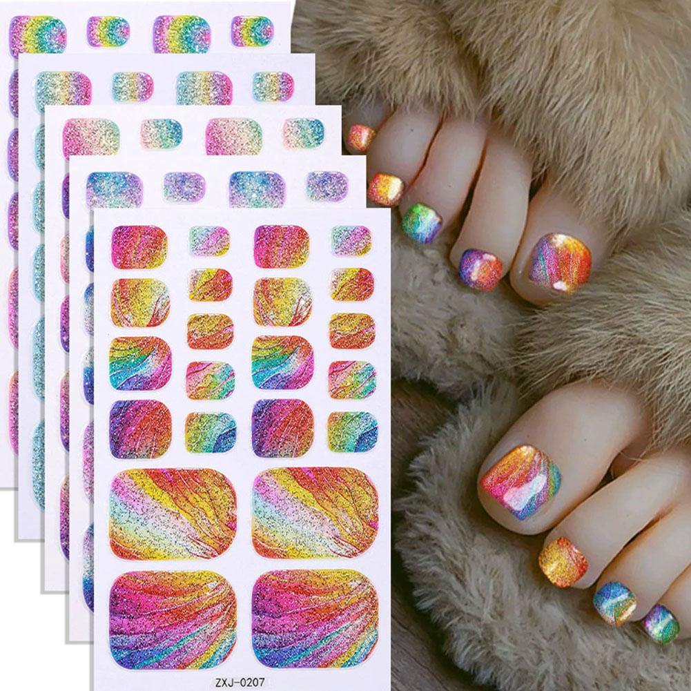 Rainbow Glitter Color Self-adh - Full Cover Adhesive avaliação e preço