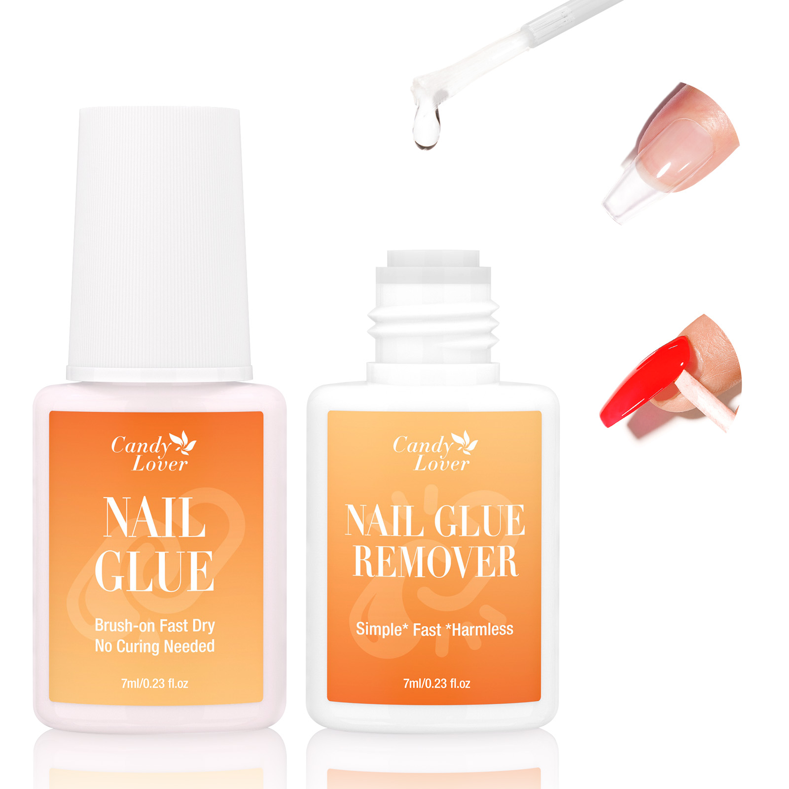 Super Strong Nail Glue Remover - Liquid Uv Glue Kit avaliação e preço