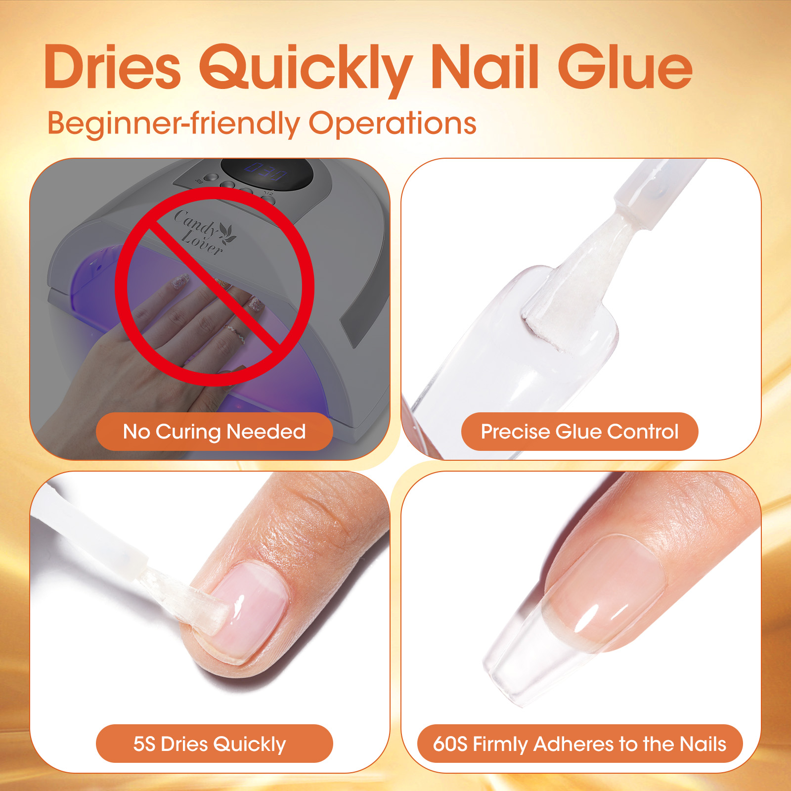 Super Strong Nail Glue Remover - Liquid Uv Glue Kit avaliação e preço