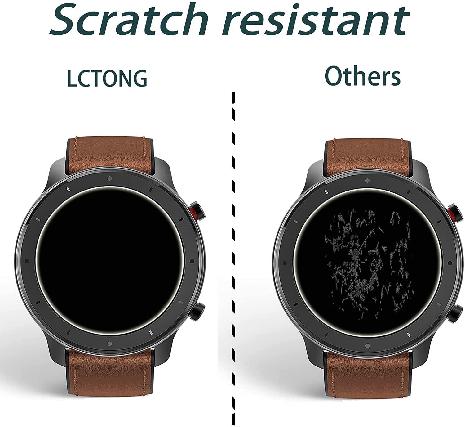 9H Tempered Glass Film For Ama - Smartwatch Screen Film avaliação e preço