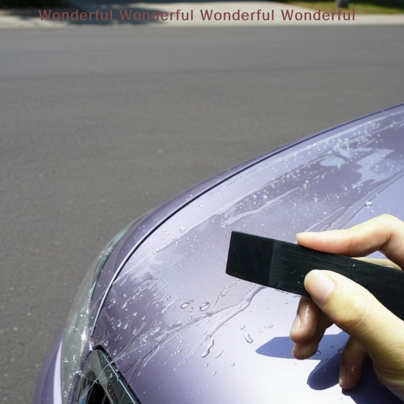 TPU Car Window Tint Scraper Sq - Flexible Tpu Film avaliação e preço