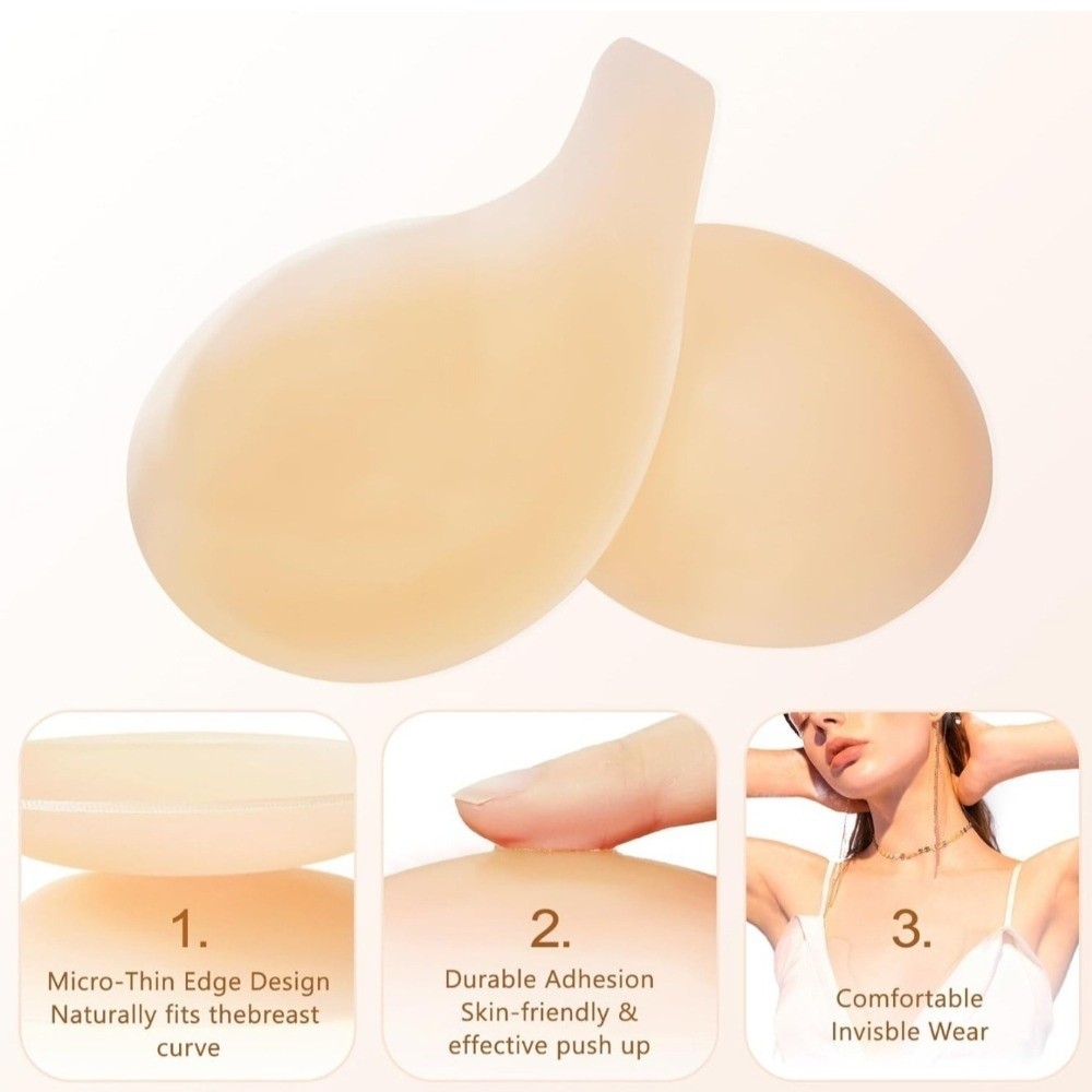 Seamless Silicone Nipple Cover - Full Cover Adhesive avaliação e preço