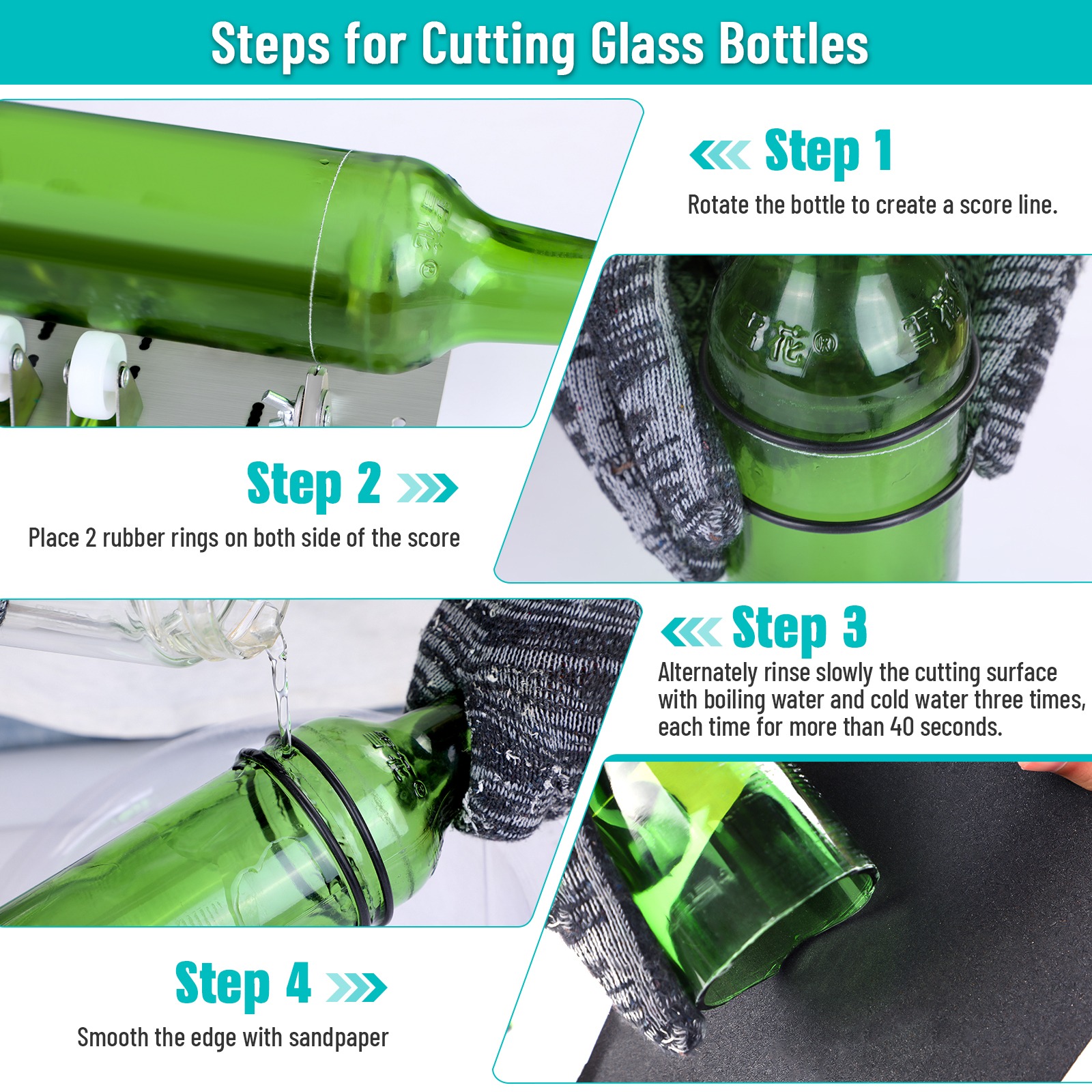 DIY Glass Bottle Cutter Adjust - Screen Protector Cutter avaliação e preço